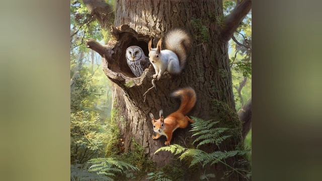 Лесная притча о белочках. смотреть онлайн