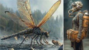 Кто стрелял 300 мл лет назад в Якутии по гигантским  стрекозам