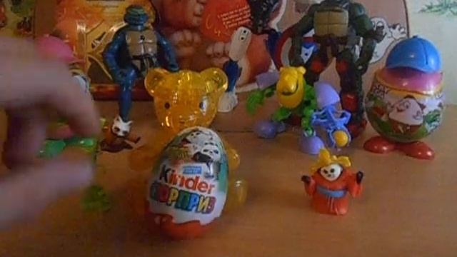 Распаковка киндеров сюрпризов "Кунг-фу панда 3" смотреть онлайн