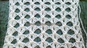 Шикарный ажурный узор спицами ⭐️ Узор как у Кучинелли, но намного легче