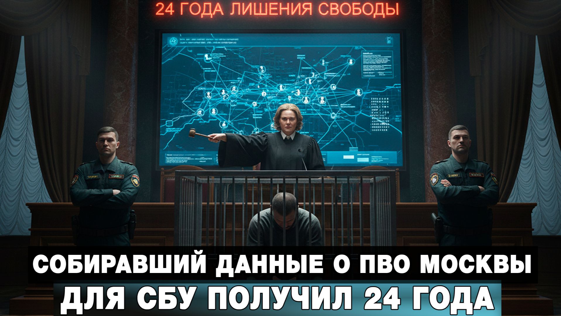 Собиравший данные о ПВО Москвы для СБУ получил 24 года смотреть онлайн