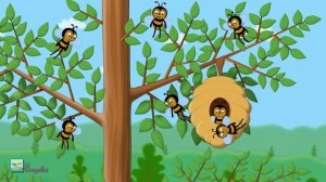 Мишка косолапый и пчёлы