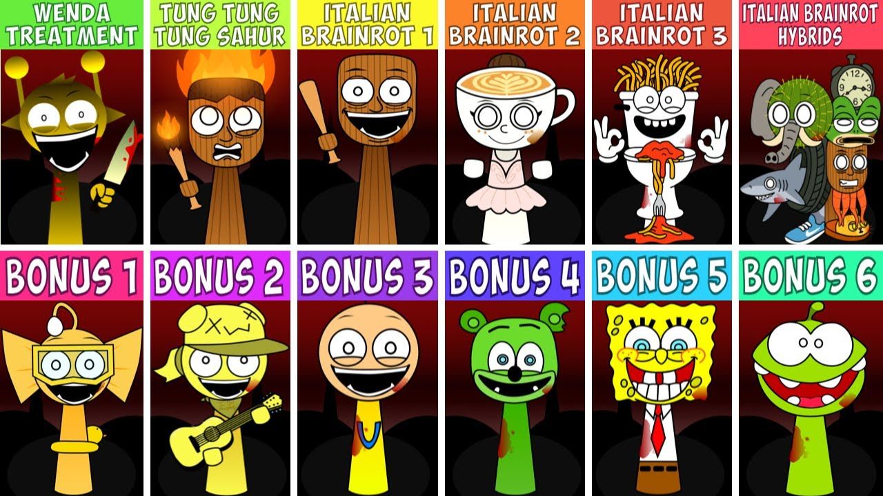 ⚡ EVERY OC BONUS Characters From Sprunki Wenda Treatment — Все бонусы в одном месте! 🔥 смотреть онлайн