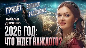 Что нас ждет в 2026-м? Финансовые бури, духовный взлет, планетарные метаморфозы | Наталья Дьяченко