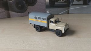 Обзор модели Газ-52 "Путеремонтная", масштаб 1:43, "Наш автопром".