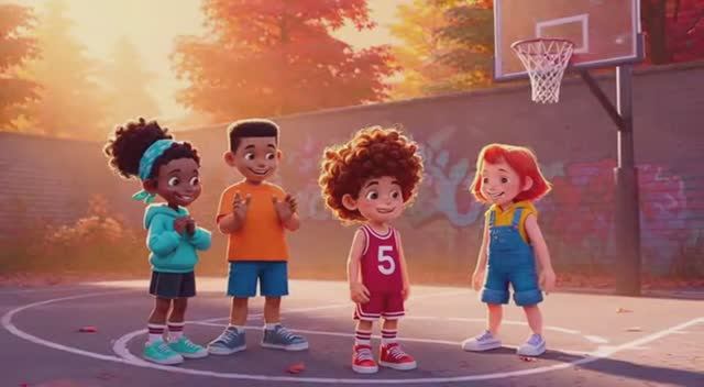 Мультик для детей мультфильм про мальчика который играет в баскетбол 2