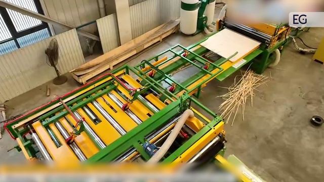 Линия обрезки фанеры автоматическая смотреть онлайн