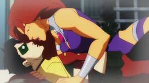 Starfire and Nightwing