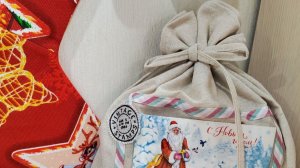 Уникальный мешок от Деда Мороза, почтовый! Быстро шьём сами. Бесплатный мастер-класс