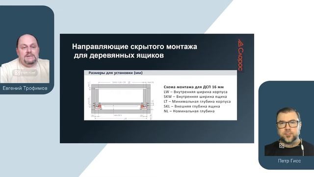 "Направляющие для деревянных ящиков CUBO" смотреть онлайн