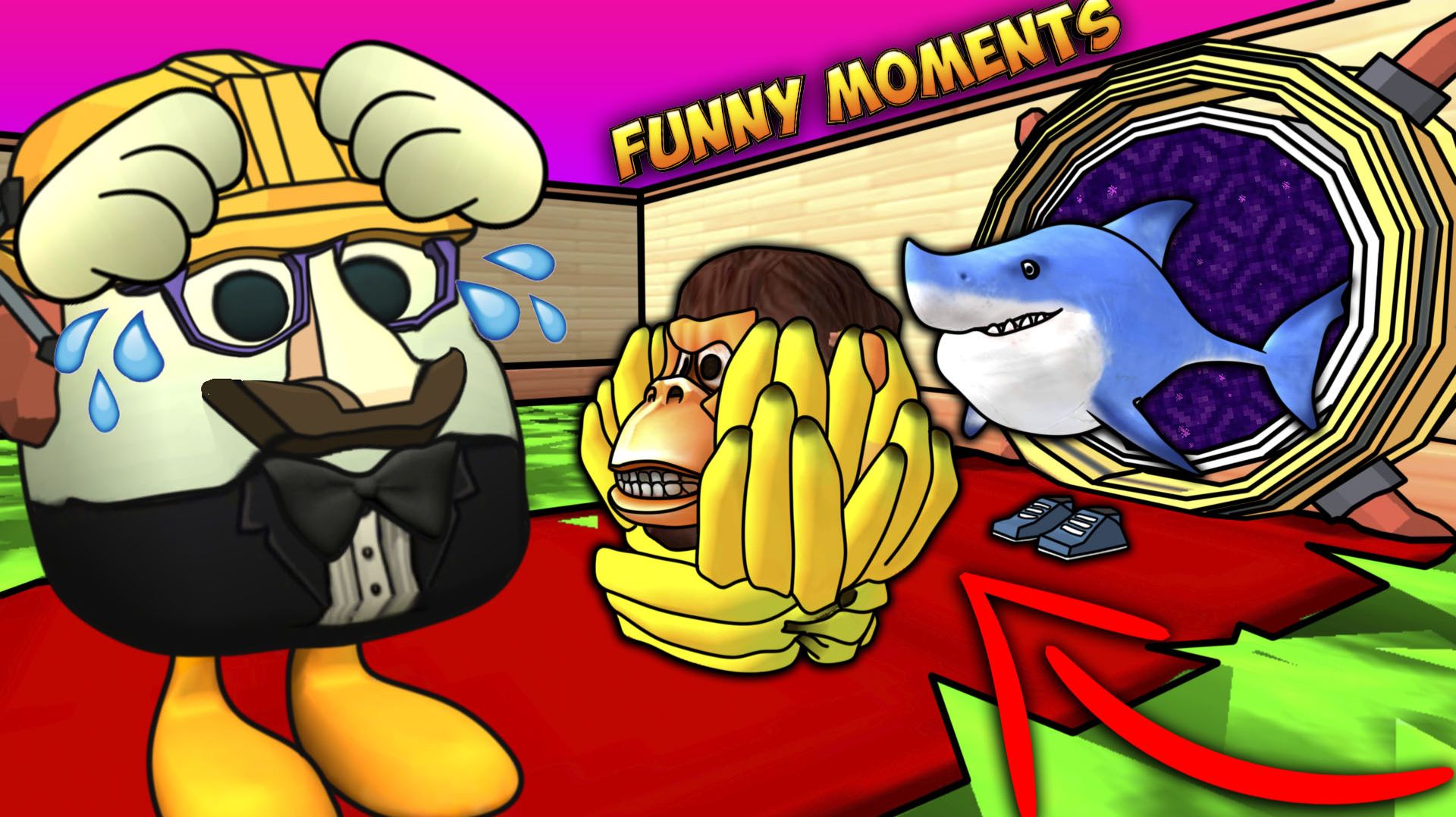 СМЕШНЫЕ МОМЕНТЫ в ЧИКЕН ГАН! CHICKEN GUN FUNNY MOMENTS COMPILATION №9 смотреть онлайн