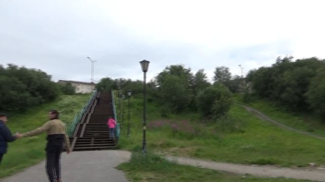 Североморск Прогулка по городу смотреть онлайн