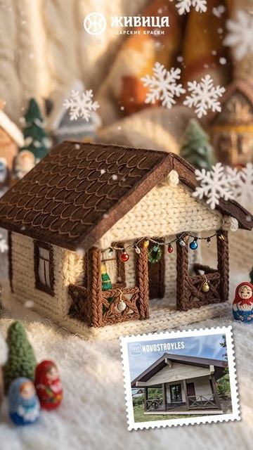 ❄️ Ваши проекты + масло «Живица» = настоящая сказка!