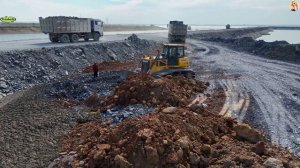 Строительство, засыпка, один из прошлых объектов , обзор