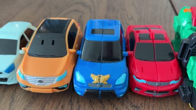 Тоботы Челлендж - трансформируем Атлон Магма6, Кватран, Тобот Тритана и Детективы Галактики смотреть онлайн