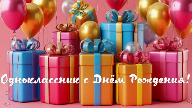 Одноклассник с Днём Рождения смотреть онлайн