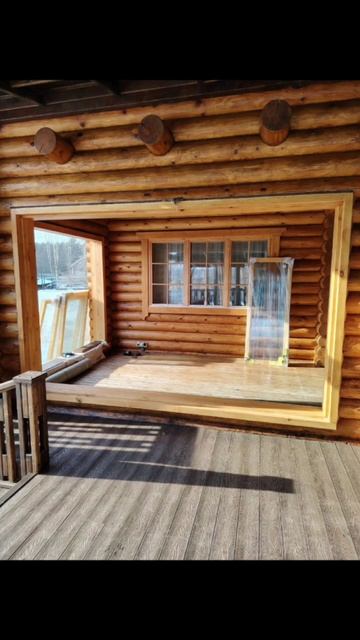 Обсада окосячка для окон и дверей