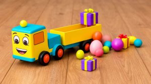 Мультик про Машинку для Детей, Игрушки, Подарки, Яйца Сюрпризы