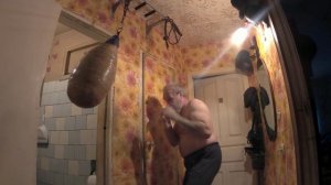 Бокс  для тех,  кому за    55 лет (домашняя тренировка)