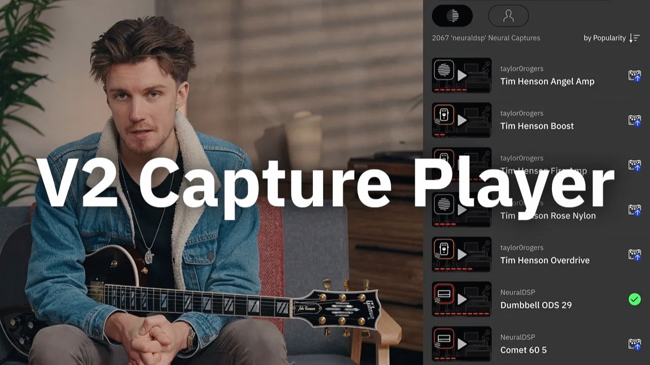 Neural DSP: Плеер нейронных захватов версии 2 в Nano Cortex с NanOS 2.2.0