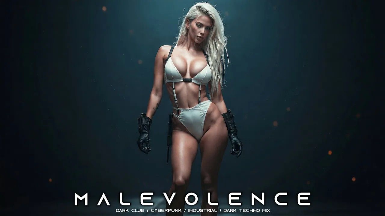 MALEVOLENCE - Dark Techno / Industrial Bass / Cyberpunk / Dark Clubbing Mix (Copyright Free) смотреть онлайн