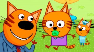 ТРИ КОТА - ПАПА КОТ НЕ СПИТ - МУЛЬТИКИ ДЛЯ ДЕТЕЙ ТРИ КОТ