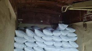 Погрузка ж/д вагонов мешками