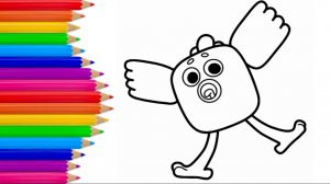 Ми-ми-мишки раскраска | Цыпа | Учим цвета | Видео для детей | Мультики с игрушками