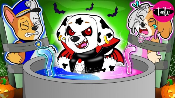 Щенячий патруль и Маршалл. Залипательное видео. Мультфильм для детей и малышей. Анимация