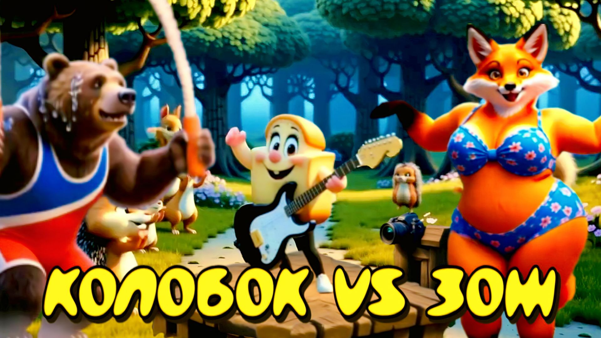 «Колобок vs ЗОЖ» (регги-сказка by Old Hound) смотреть онлайн