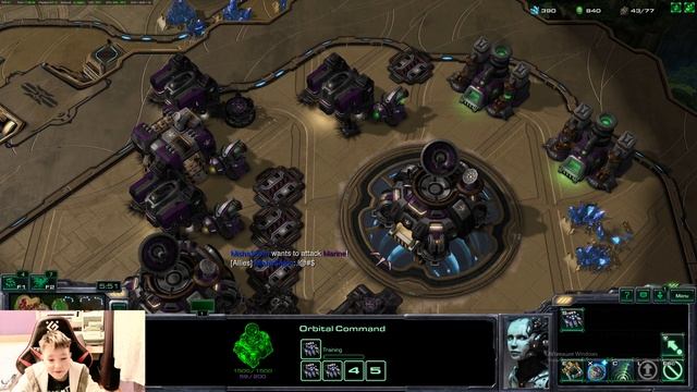 Миша вернулся в старкрафт 2