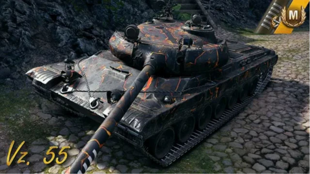 WOT Blitz Танк Vz55 Дорога к медали Мастер смотреть онлайн