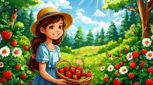 Приключения маленькой девочки в лесу | Сказки | Слайдшоу