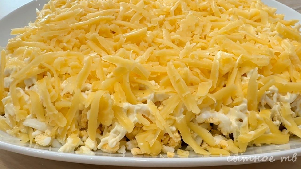 Вкусный салат на праздничный стол «Мужские грезы» смотреть онлайн