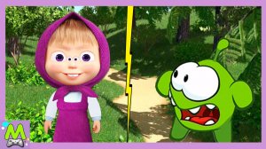 Маша и Медведь против Ам Няма.Космические Игры Героев Мультиков.Кто Лучше