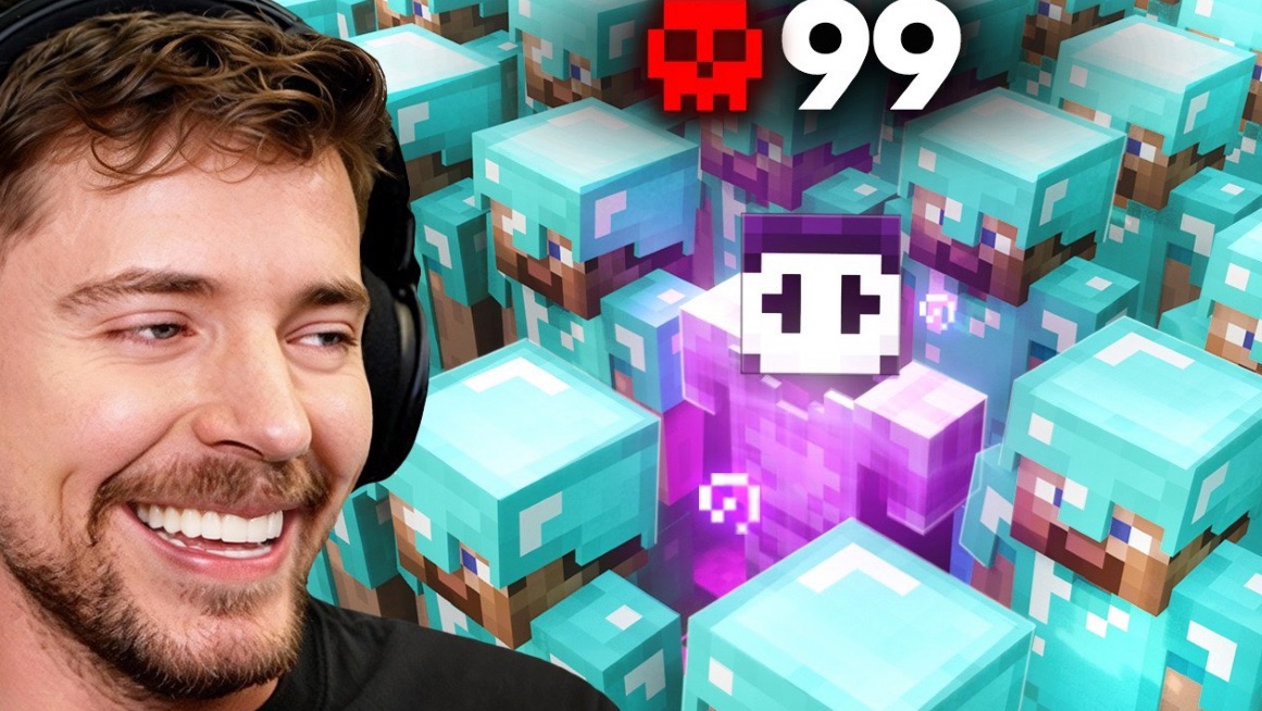 100 ютюберов против самого сильного игрока смотреть онлайн