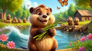 Как Бобер из плотины фонтан сделал!