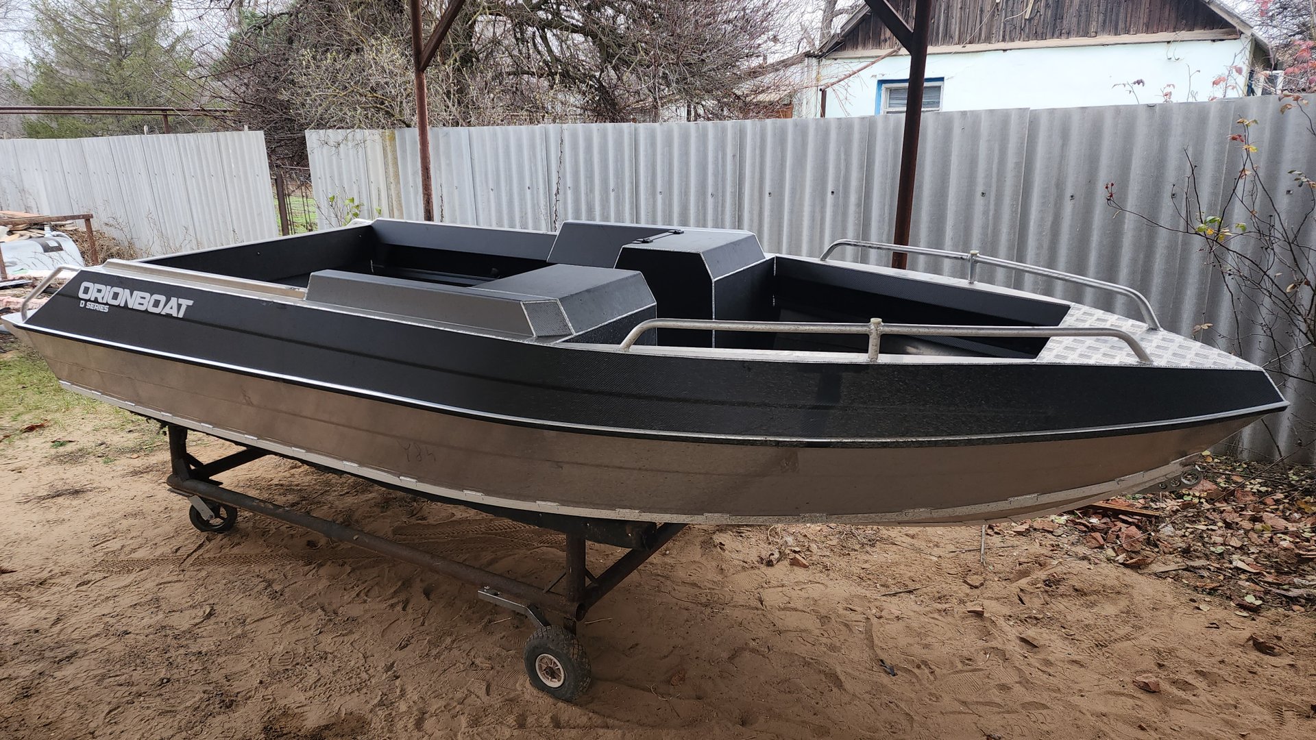 Orionboat 48d моя новая лодка