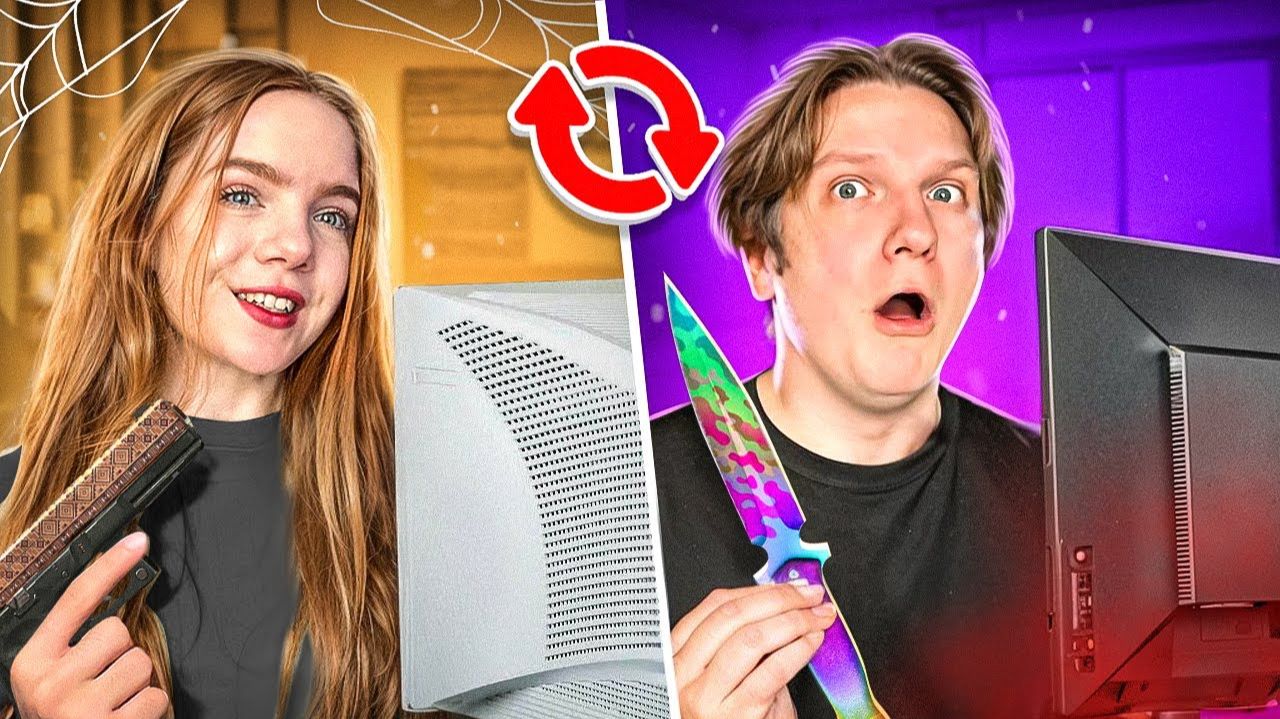 ДУЭЛЬ С ВЕЛЕЙ, НО МЫ МЕНЯЕМСЯ АККАУНТАМИ В STANDOFF 2 смотреть онлайн