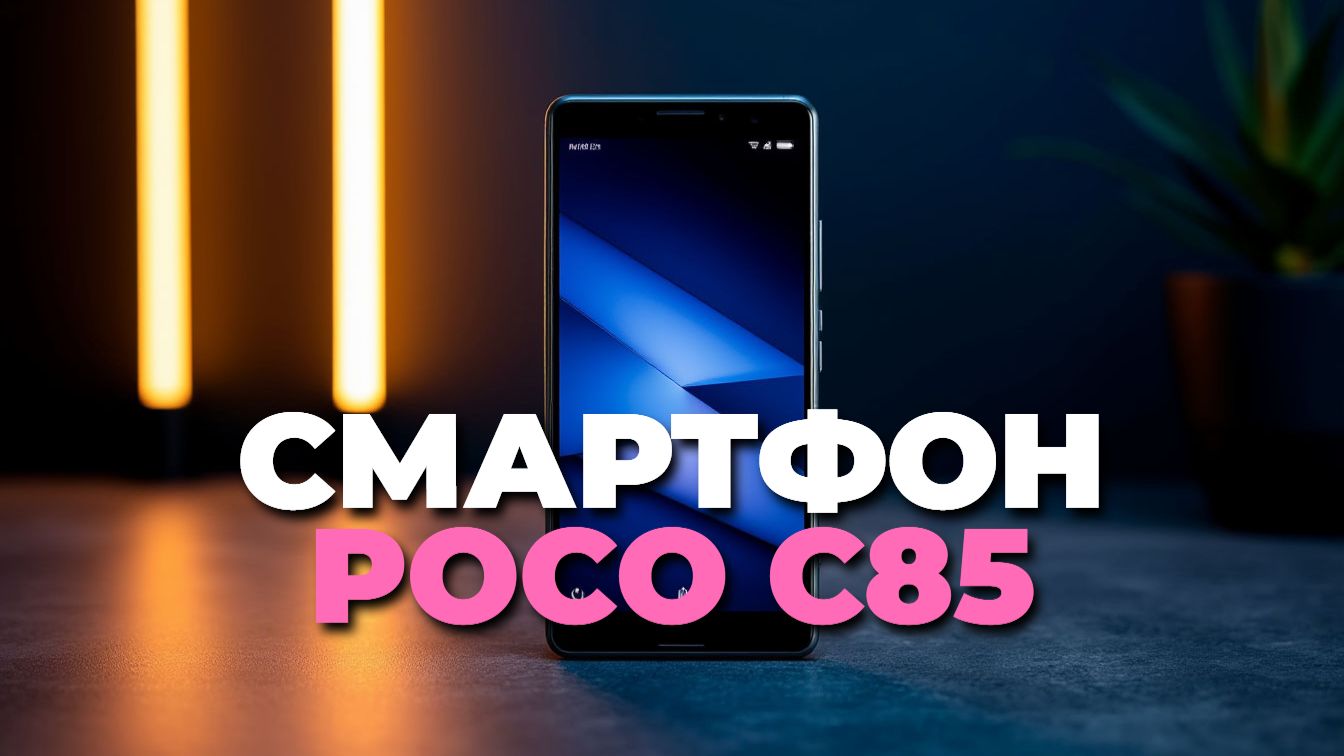 Poco C 85 2025 — идеальный смартфон для экономных смотреть онлайн