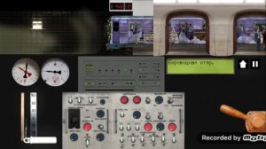 проехал всю Серпуховско Тимирязевскую линию метро в симуляторе метро Москвы 2 д