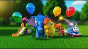 Развивающие песенки для детей | Чик-Чик и цветные друзья 🐥 Учим цвета для малышей 1,2,3 года