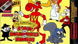 Rocky and Bullwinkle Super Nintendo Snes Ретро аркада
