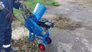 Анонс улучшения садового универсального измельчителя веток и травы с бензиновым двигателем