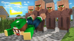 ЖИТЕЛИ НЕ ВЫПУСКАЮТ МЕНЯ ИЗ ДЕРЕВНИ НОМЕР 13 В МАЙНКРАФТ |  Риколит Minecraft