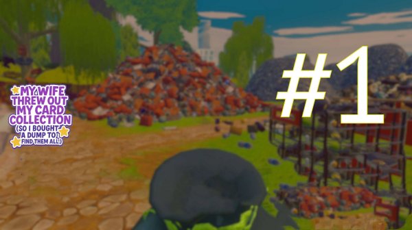 My Wife Threw Out My Card Collection РЕЛИЗ прохождение на русском #1