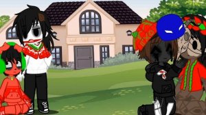 прогулка Джеффа и Джека с их питомцами