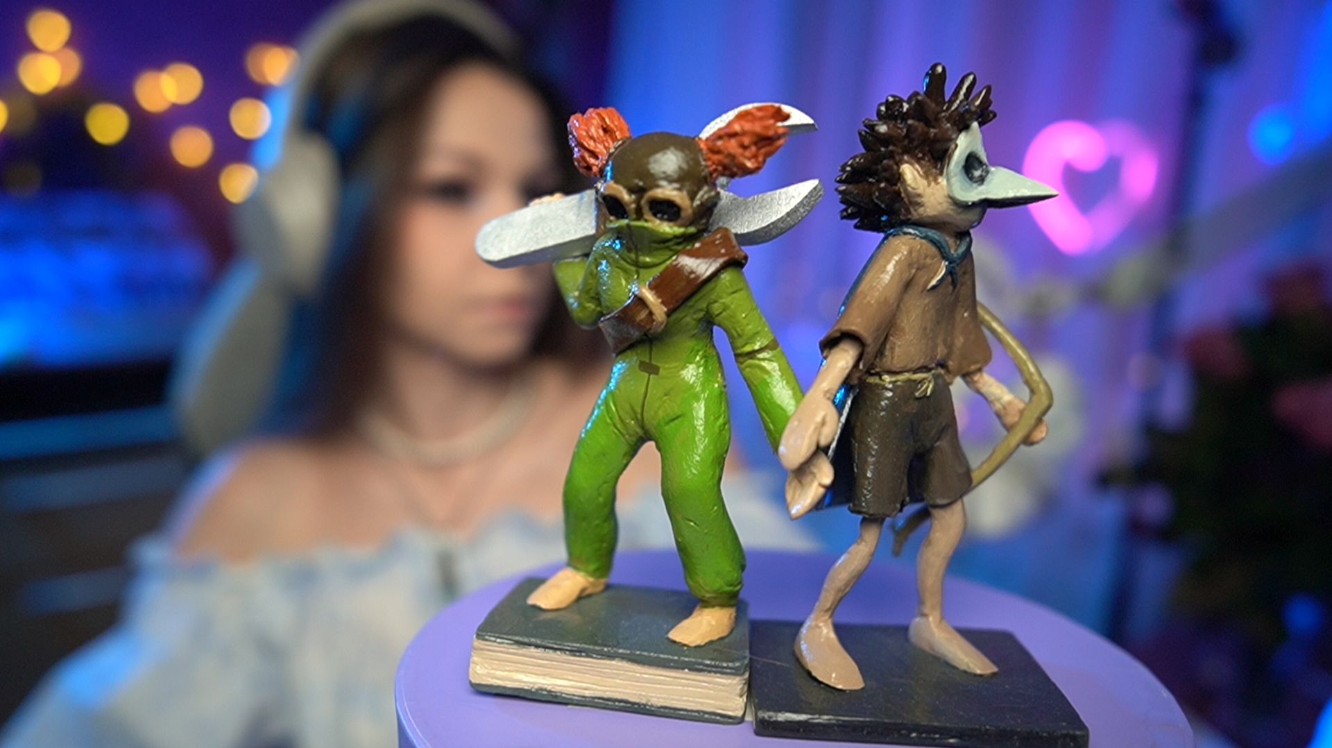 ✨ЛЕПКА✨ из полимерной глины | #ламповыйстрим #девушкастримит #полимернаяглина #лепка #polymerclay смотреть онлайн