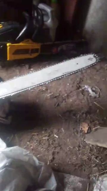 как сделать из длиной шины короткую на Бензопилу китайско-цыганской производства