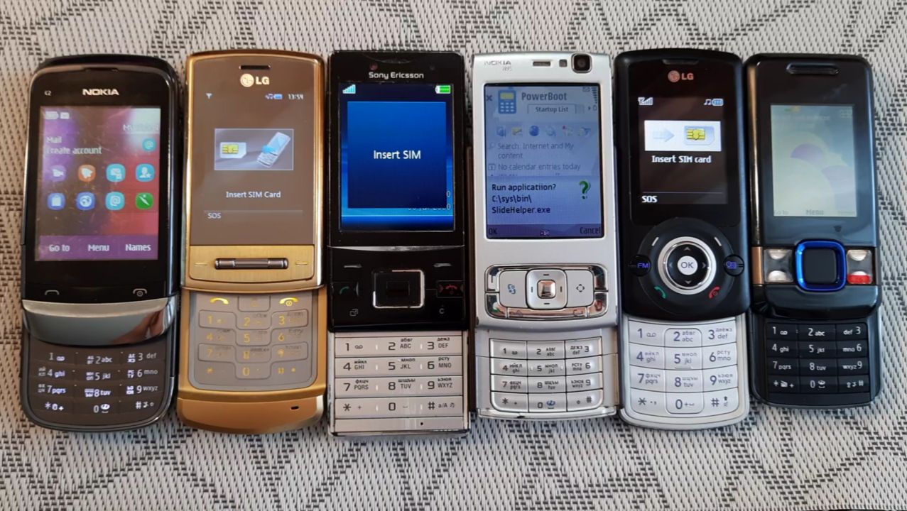 Кнопочные телефоны слайдеры из 2000-х смотреть онлайн